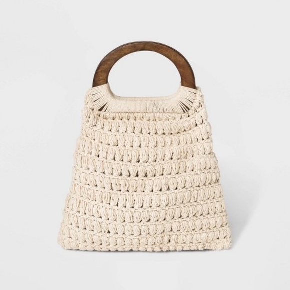 Universal Thread Handbags - UNIVERSAL THREAD macrame purse